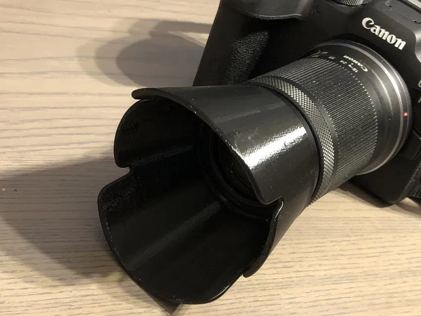 Hood Chống Nắng Cho Ống Kính Canon RF-S 18-150 F3.5-6.3 IS STM - Image 3