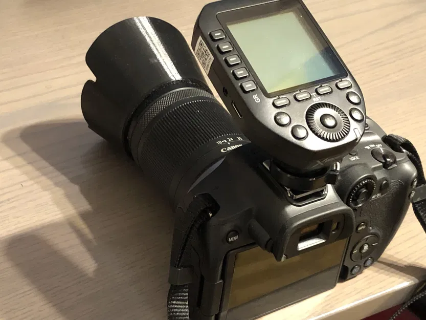 Hood Chống Nắng Cho Ống Kính Canon RF-S 18-150 F3.5-6.3 IS STM - Image 4