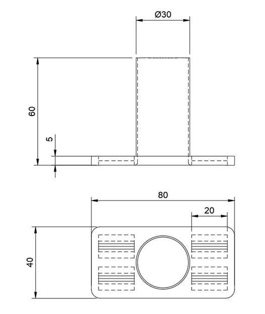 LACK Ống Luồn Cáp (Kabelová průchodka) - Image 2