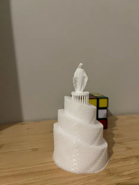 Mô Hình 3D Tượng Đức Mẹ Lebanon (Notre-Dame du Liban) - Image 1