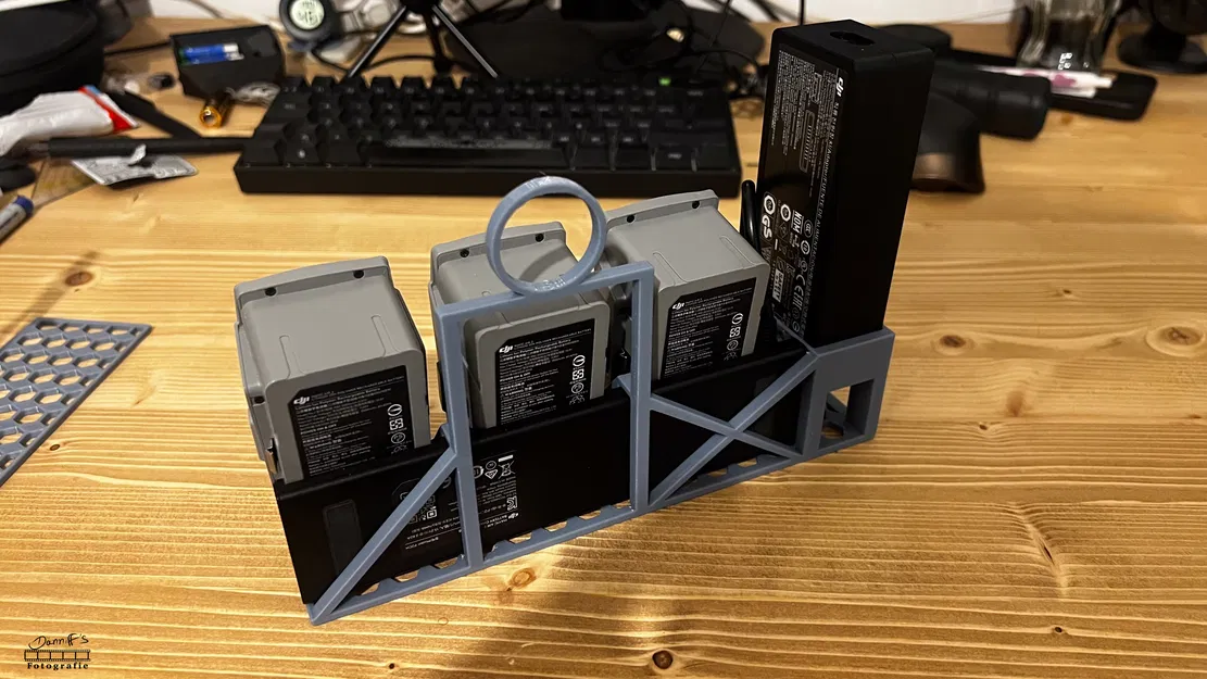 Giá đỡ pin / Đế pin DJI Mavic Air 2 / Fly More Combo - Image 1