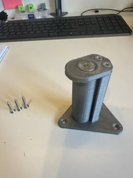 Giá đỡ cuộn dây in 3D gắn bên hông có vòng bi - Image 1