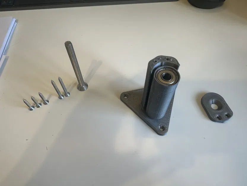 Giá đỡ cuộn dây in 3D gắn bên hông có vòng bi - Image 2