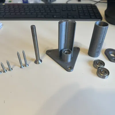 Giá đỡ cuộn dây in 3D gắn bên hông có vòng bi