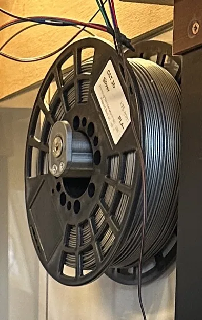 Giá đỡ cuộn dây in 3D gắn bên hông có vòng bi - Image 7