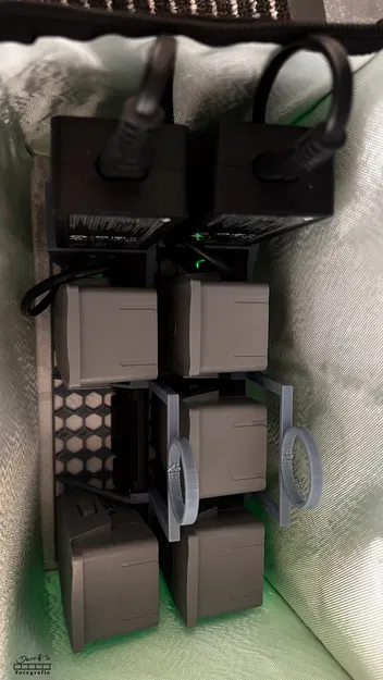 Giá đỡ pin / Đế pin DJI Mavic Air 2 / Fly More Combo - Image 4