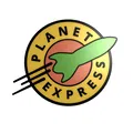 Logo Tàu Planet Express Futurama - Thumbnail 2