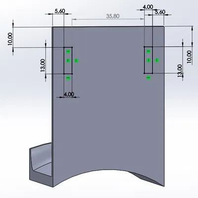 Kệ tai nghe gắn bảng Skadis Ikea
