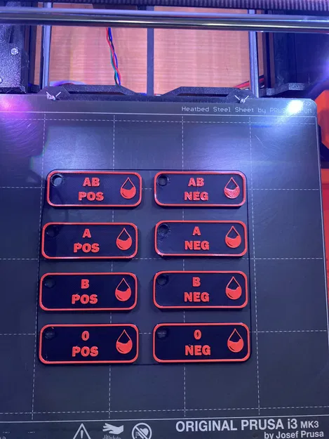 Móc Khóa Nhóm Máu - Image 1