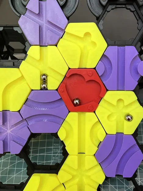 Bộ Ô Gạch Trái Tim Hextraction - Image 2