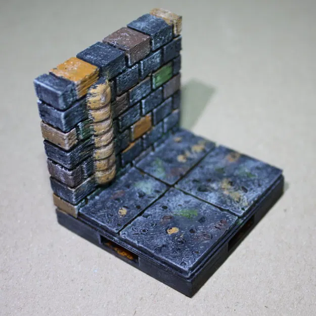 Mô hình Gạch RPG HỒI SINH SỨC KHỎE Phong cách Cắt đá - Image 1