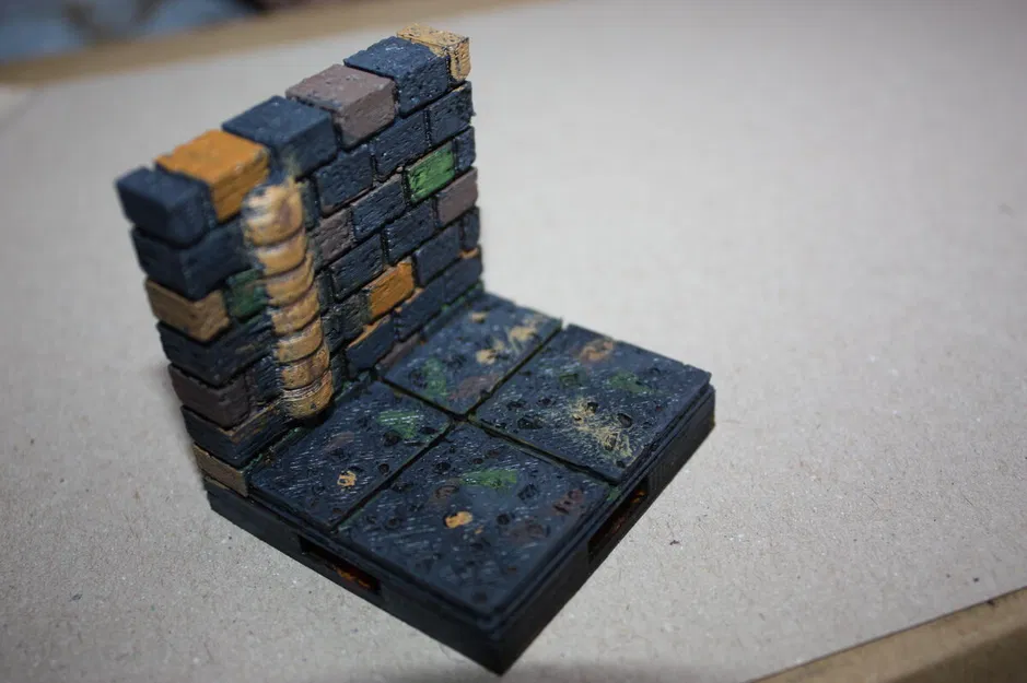 Mô hình Gạch RPG HỒI SINH SỨC KHỎE Phong cách Cắt đá - Image 4