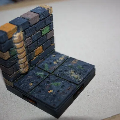 Mô hình Gạch RPG HỒI SINH SỨC KHỎE Phong cách Cắt đá