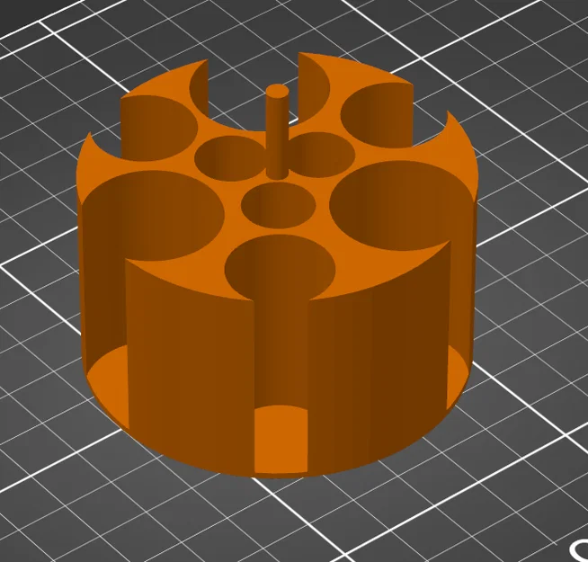 Giá đỡ cốc và tiền xu (2,5cm và 1,9cm) kiêm chỗ để ghim cho xe hơi - Image 1