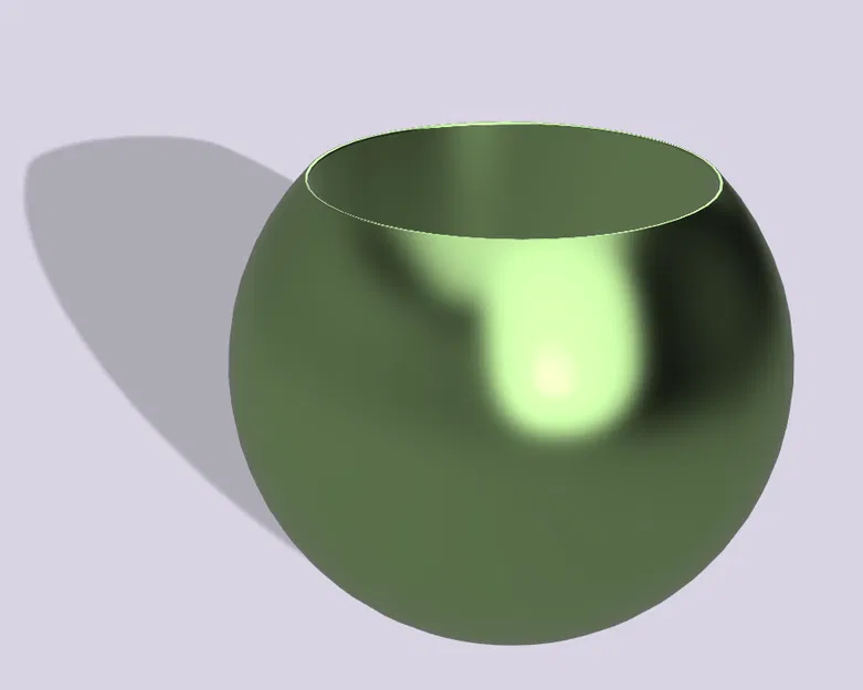 Chậu Hoa Tròn / Runder Blumentopf - Image 1