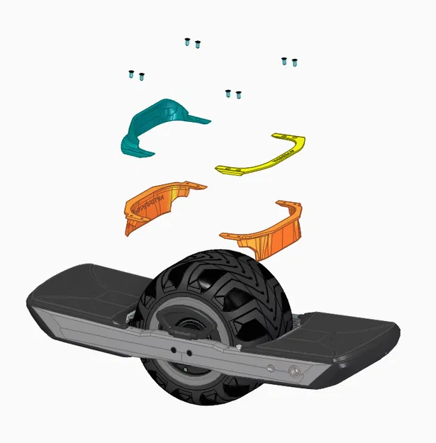 Chắn bùn Mini HYPERFORMA Floatwheel ADV-ADVPro +12 mm + Mudguard + Delete Fenders - Image 1