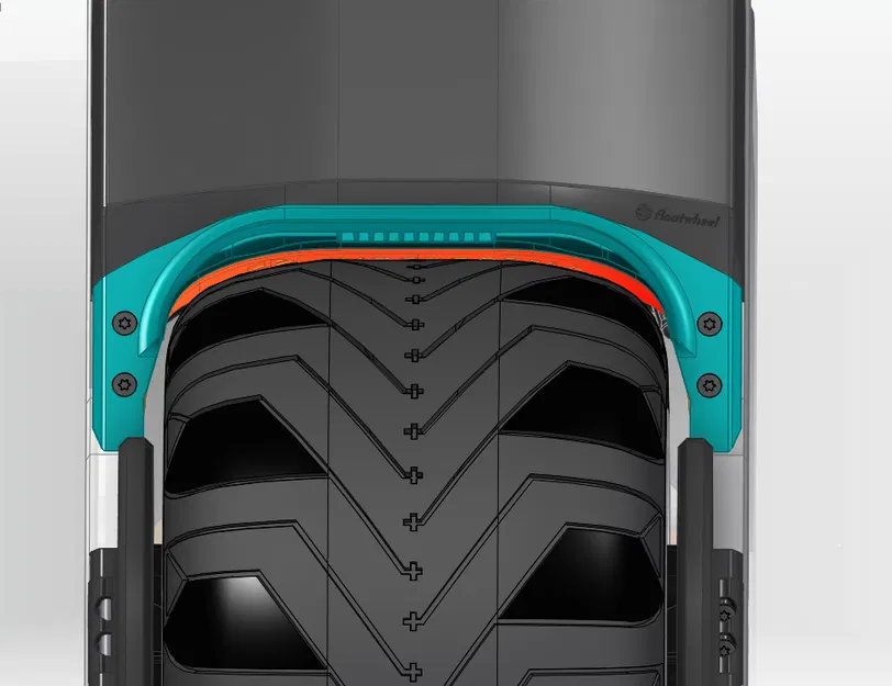 Chắn bùn Mini HYPERFORMA Floatwheel ADV-ADVPro +12 mm + Mudguard + Delete Fenders - Image 8