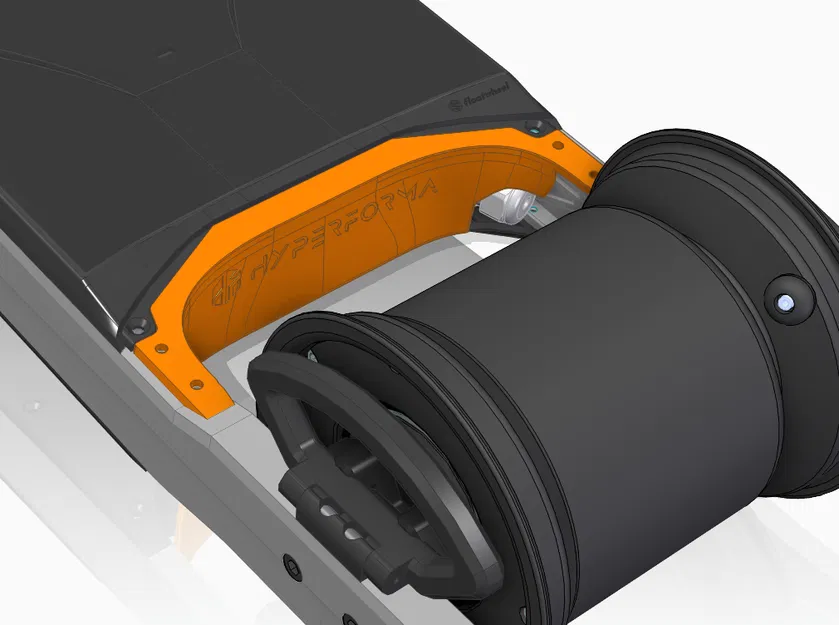 Chắn bùn Mini HYPERFORMA Floatwheel ADV-ADVPro +12 mm + Mudguard + Delete Fenders - Image 9