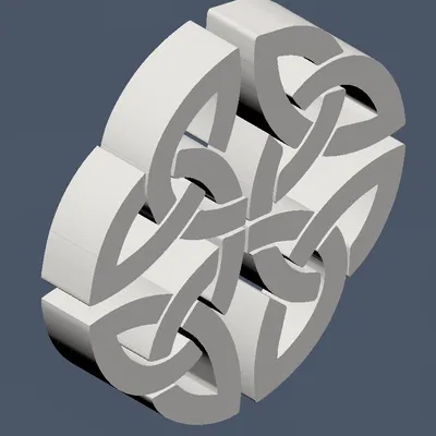 Mô Hình Vòng Xoắn Celtic