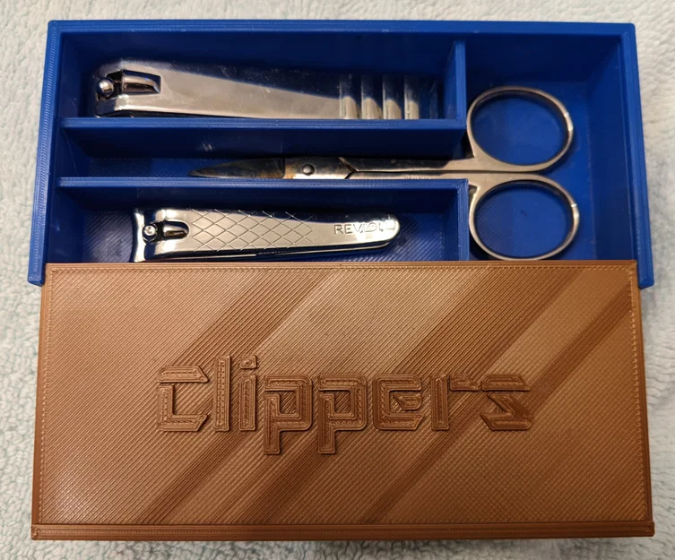 Hộp và Nắp Theo Thông Số, Ví Dụ Hộp Đựng Bấm Móng Tay - Image 1