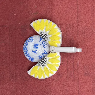 Charm Dây Chuyền "You Are My Sunshine" (Hoa Hướng Dương Có Lời Chúc)