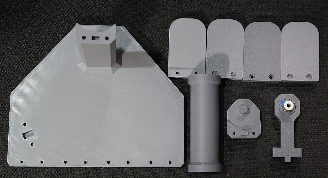 Giá đỡ cuộn dây gắn hông AMS (Yet Another AMS Side Mounted Spool Holder) - Image 4