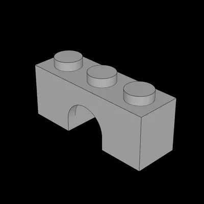Vòm Lego Tương Thích (4490.dat) 1 x 3