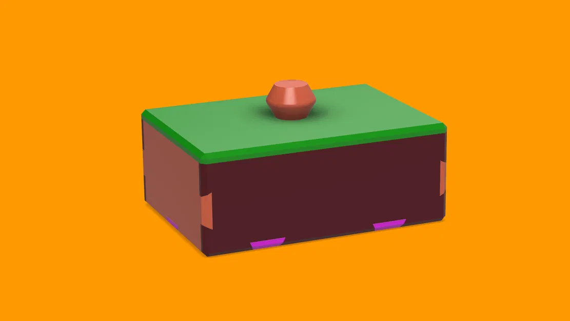 Hộp Mộng Đơn Giản Có Nắp - Image 1