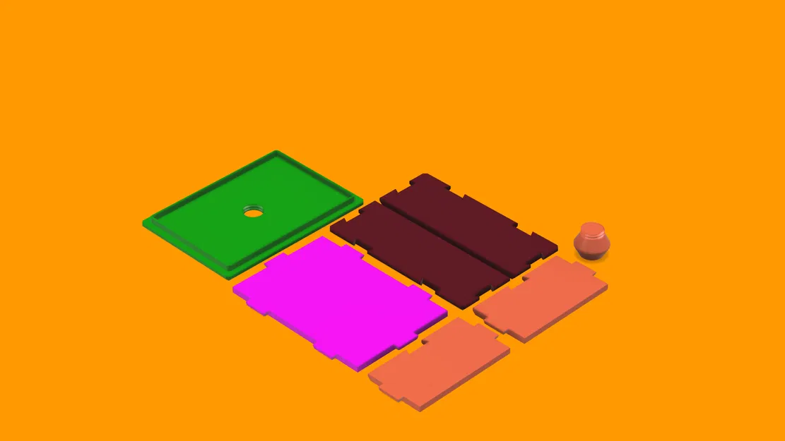 Hộp Mộng Đơn Giản Có Nắp - Image 2