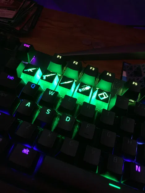 Keycap Chọn Vũ Khí Counter Strike (Thay Thế Keycap Bàn Phím) - Image 1