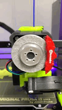 Bộ hiển thị đầu đùn Brembo Racing Brakes - Thumbnail 2