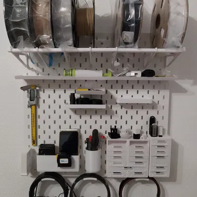 Hệ Thống Lưu Trữ Module Cho Ikea Skadis