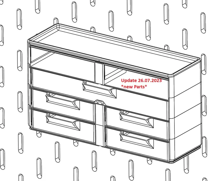 Hệ Thống Lưu Trữ Module Cho Ikea Skadis - Image 9