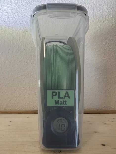 Giá đỡ Cuộn và Hạt hút ẩm kèm Nhãn Filament - Hộp Ngũ Cốc - Hộp Chống Ẩm - Image 3