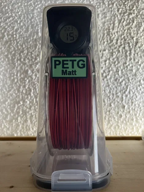 Giá đỡ Cuộn và Hạt hút ẩm kèm Nhãn Filament - Hộp Ngũ Cốc - Hộp Chống Ẩm - Image 4