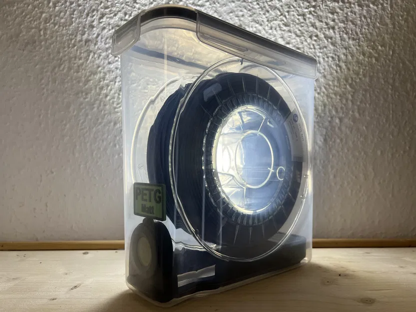 Giá đỡ Cuộn và Hạt hút ẩm kèm Nhãn Filament - Hộp Ngũ Cốc - Hộp Chống Ẩm - Image 5