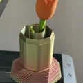 Chậu hoa trừu tượng hiện đại - Thumbnail 1