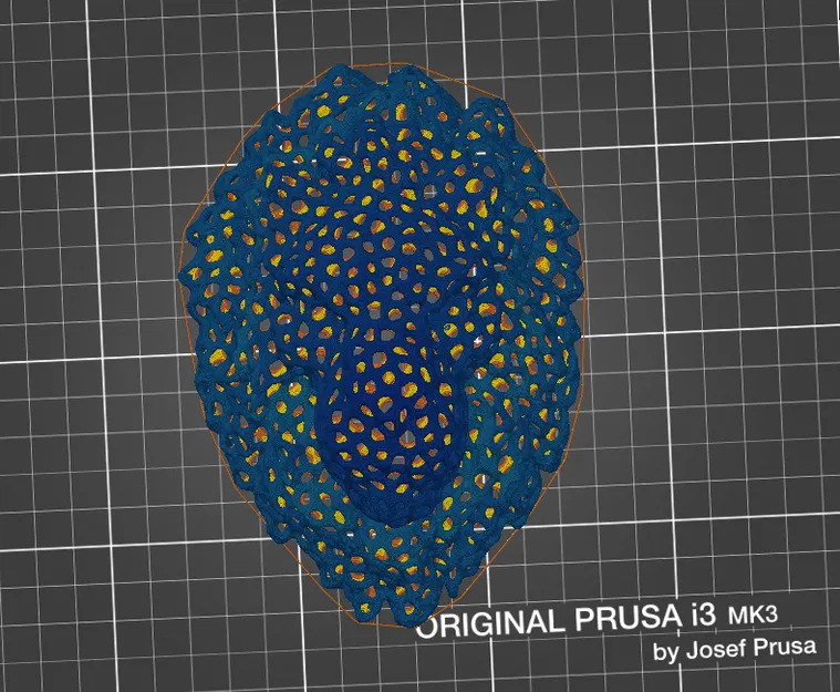 Tranh Nghệ Thuật Tường Hình Sư Tử Voronoi - Image 1