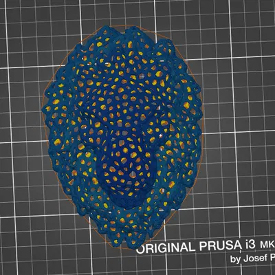 Tranh Nghệ Thuật Tường Hình Sư Tử Voronoi