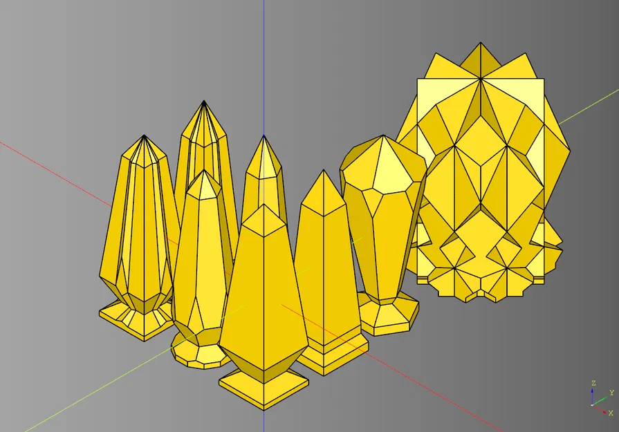 Bộ Địa Hình Tượng Tháp Obelisk - Image 3