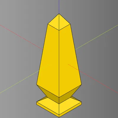 Bộ Địa Hình Tượng Tháp Obelisk