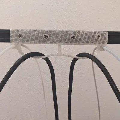 Bộ quản lý cáp và dẫn hướng dây tóc cho máy in dual extruder