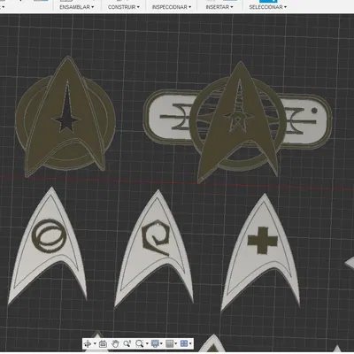 Huy Hiệu Star Trek Delta (phiên bản Star Trek)