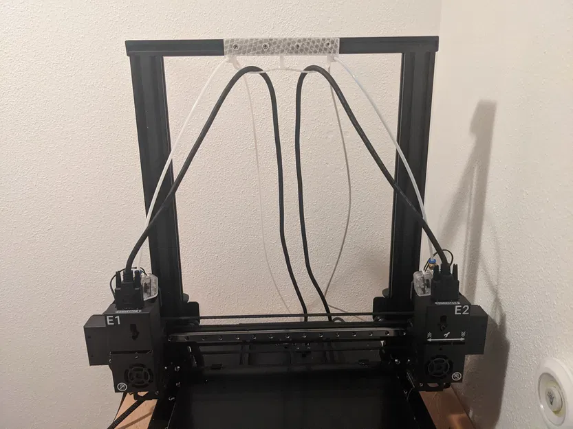 Bộ quản lý cáp và dẫn hướng dây tóc cho máy in dual extruder - Image 2