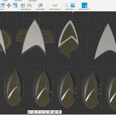 Huy Hiệu Star Trek Delta (phiên bản Star Trek)