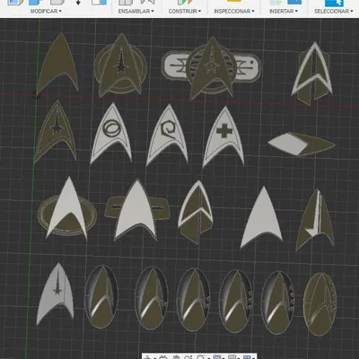 Huy Hiệu Star Trek Delta (phiên bản Star Trek)