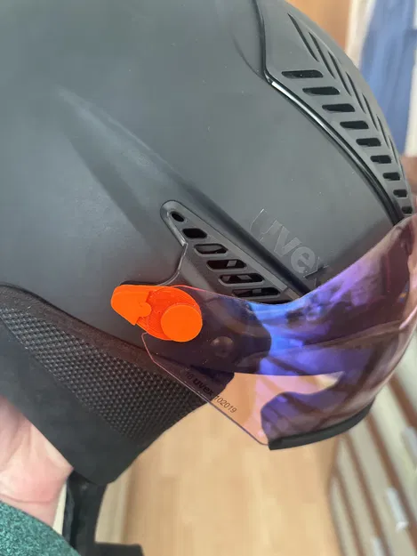 Phần nối Mở Rộng Kính Chắn cho Mũ Bảo Hiểm Uvex - Image 2