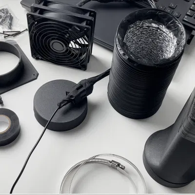 Ống Dẫn Khí Ra Ngoài Cho Lồng Máy Original Prusa (Quạt 120mm)