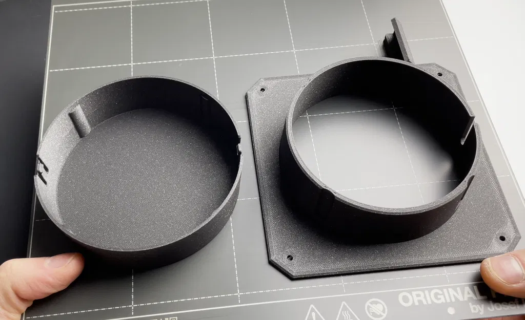 Ống Dẫn Khí Ra Ngoài Cho Lồng Máy Original Prusa (Quạt 120mm) - Image 2