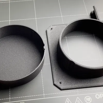 Ống Dẫn Khí Ra Ngoài Cho Lồng Máy Original Prusa (Quạt 120mm)